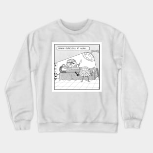 Brain surgeons at work Crewneck Sweatshirt